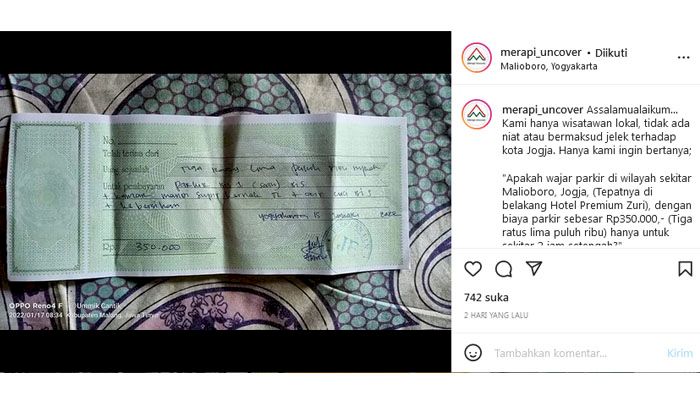 Viral! Tarif Parkir Bus di Sekitar Malioboro Rp350 Ribu, Begini Reaksi Keras Sandiaga Uno